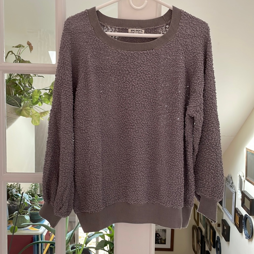 Rag Poets popcorn sweatshirt